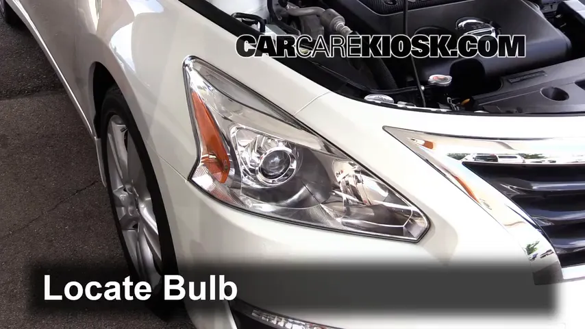 2015 Nissan Altima SL 3.5L V6 Luces Luz de carretera (reemplazar foco) 